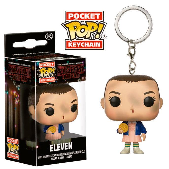 0889698142274 - - Pop Keychain Stranger Things Eleven with Eggo (No Wig) 5cm - Schlüsselanhänger 0889698142274 - - Pop Keychain Stranger Things Eleven with Eggo (No Wig) 5cm - Schlüsselanhänger