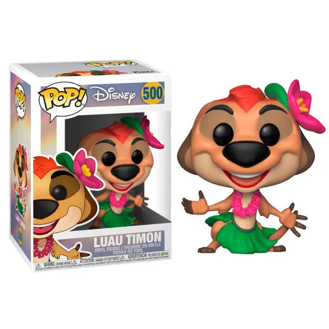 0889698364133 - - Pop! Disney Lion King - Luau Timon 10cm - Figur