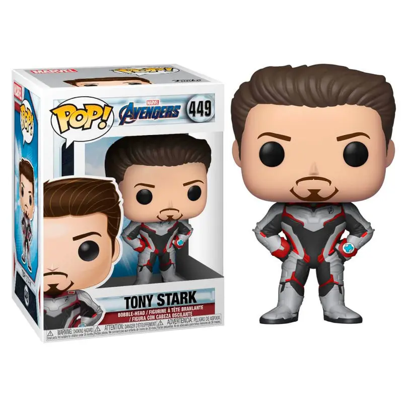 0889698366601 - Figurine POP Marvel Avengers Endgame Tony Stark