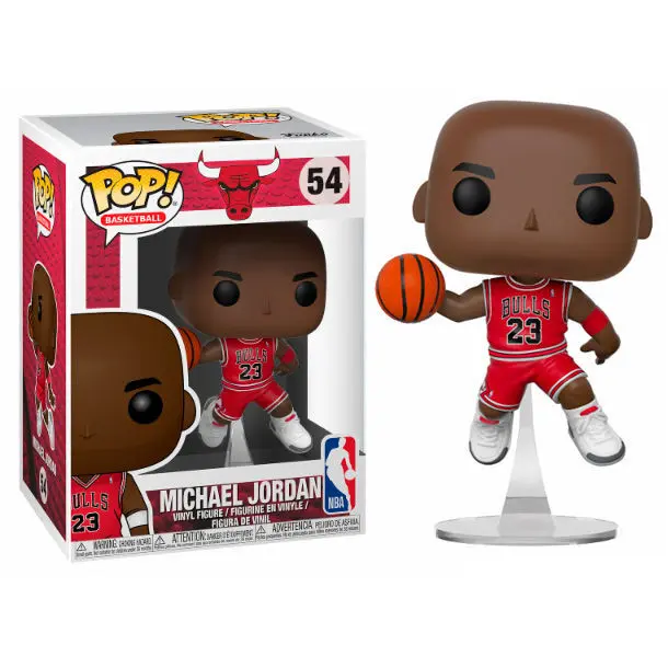 Funko Rouge Figurine Pop Nba Bulls Michael Jordan