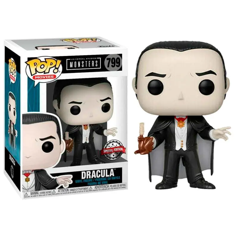0889698413831 - Figurine Pop Universal Monsters Dracula Exclusive
