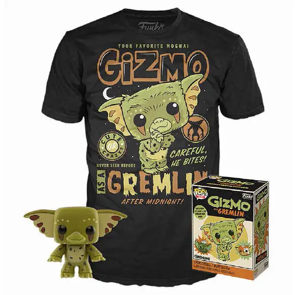 0889698424325 - Gizmo as Gremlin - POP! & Tee Funko Pop! multicolor