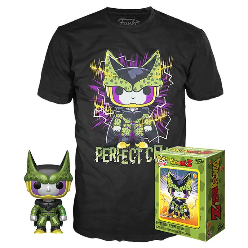 0889698435253 - Z - Perfect Cell - POP! & Tee Funko Pop! multicolor