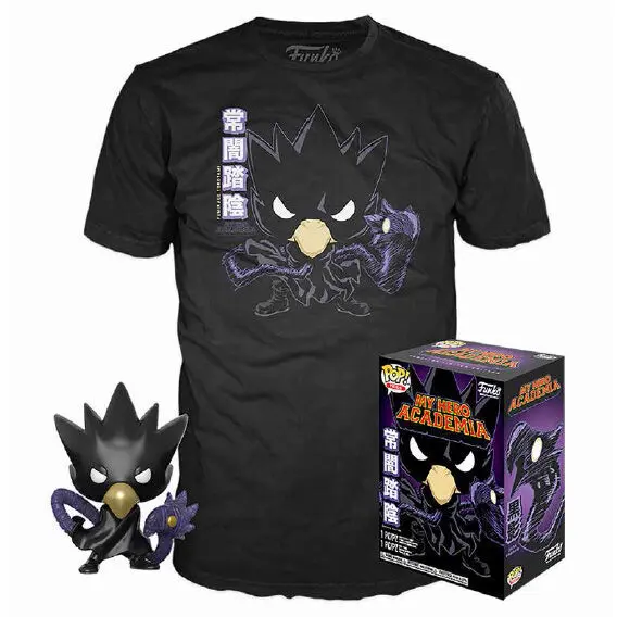 0889698442947 - Figurine POP & T-shirt My Hero Academia Tokoyami