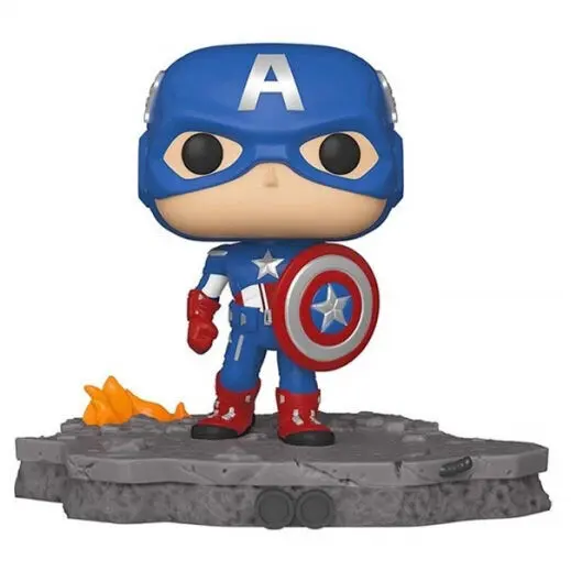 0889698450768 - Figurine POP Marvel Avengers Captain America Assemble Exclusive 0889698450768 - Figurine POP Marvel Avengers Captain America Assemble Exclusive