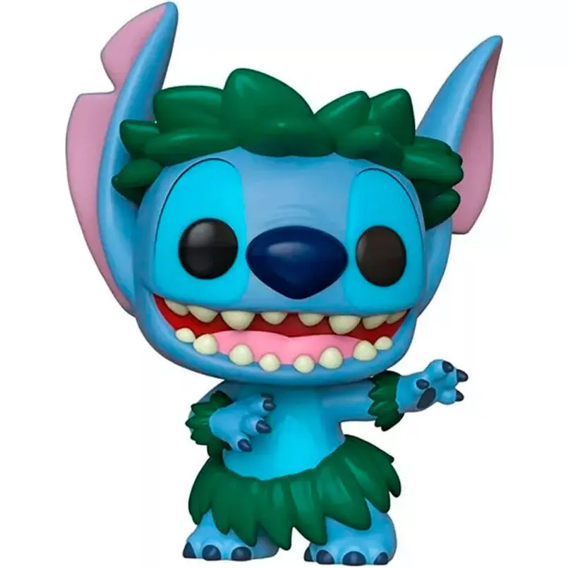 0889698451239 - Figurine POP Disney Lilo & Stitch Hula Stitch Exclusive