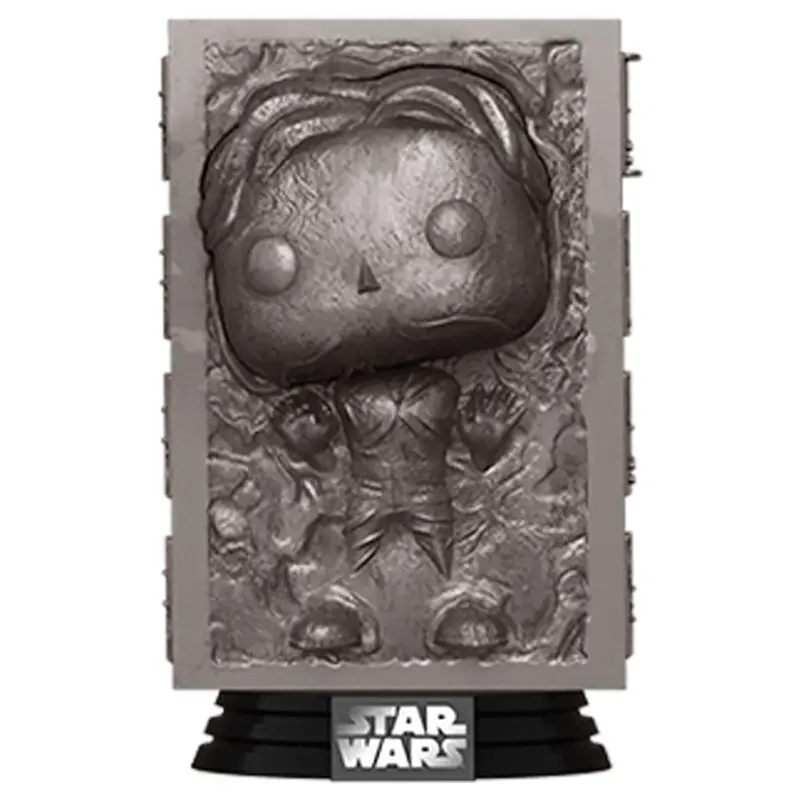 0889698483285 - Figurine Pop Star Wars Han in Carbonite