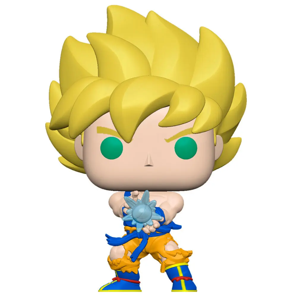 0889698486606 - POP! Dragon Ball Z -  Super Saiyan Goku with Kamehameha Spielfigur