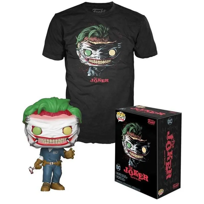 0889698487894 - Sammlerfigur POP & Tee Dc Comics The Joker M