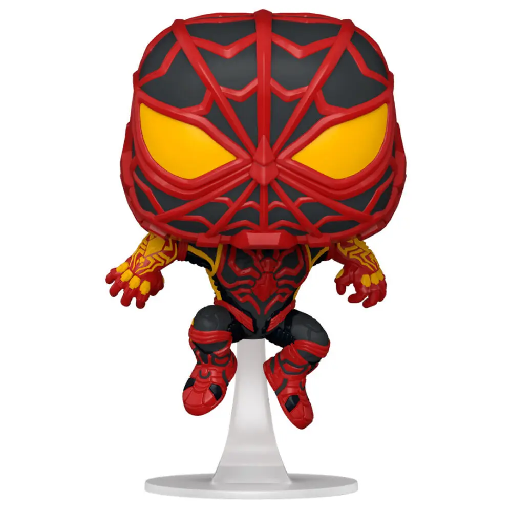 0889698501514 - Figurine POP Marvel Spiderman Miles Morales STRIKE Suit
