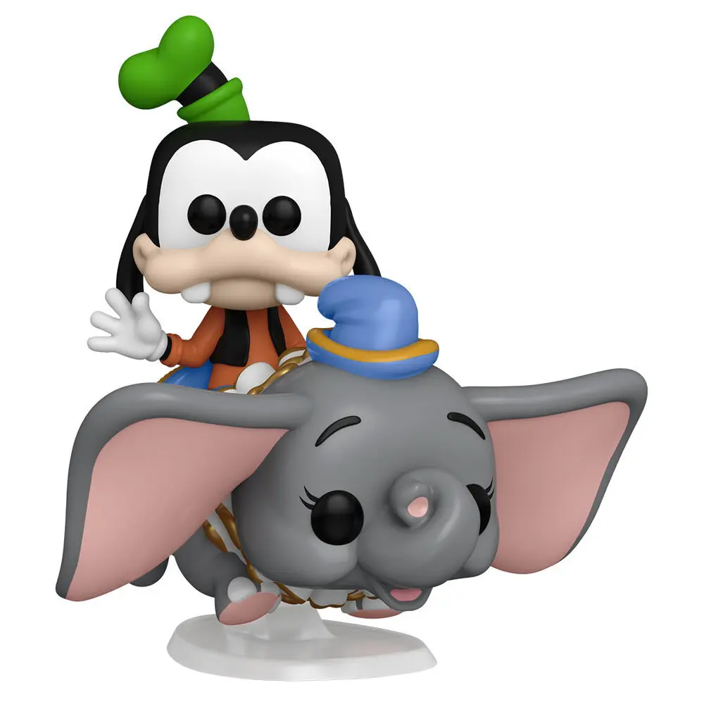 0889698505710 - Figurine Pop World 50th Goofy At The Dumbo The Flying Elephant Attraction
