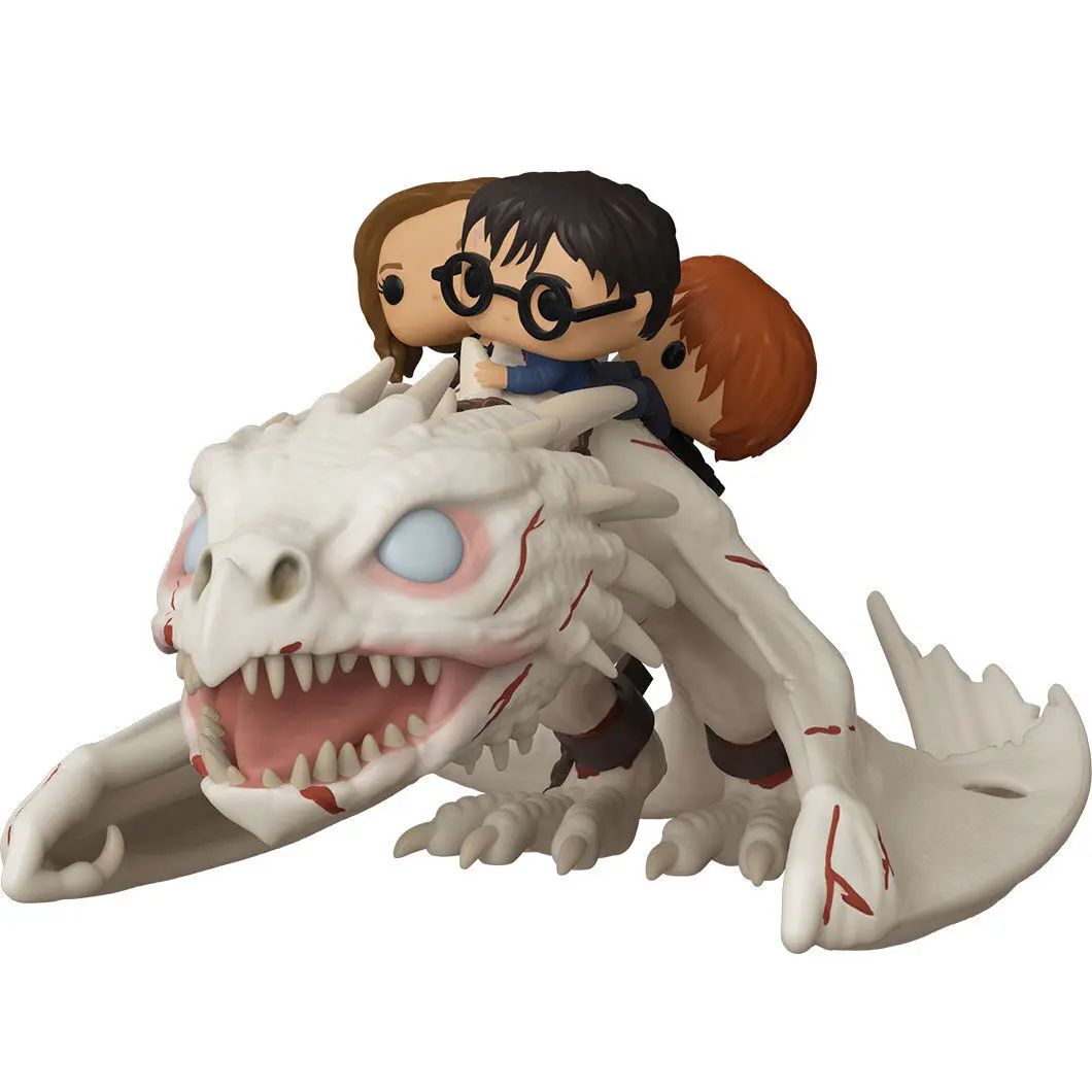 0889698508155 - Harry Hermine & Ron Riding Gringotts Dragon (Pop! Rides Super Deluxe) Vinyl Figur 93 Funko Pop! multicolor