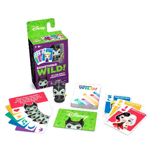 0889698518727 - Kartenspiele Something Wild Game Disney Villanas German   Spanish   Italian