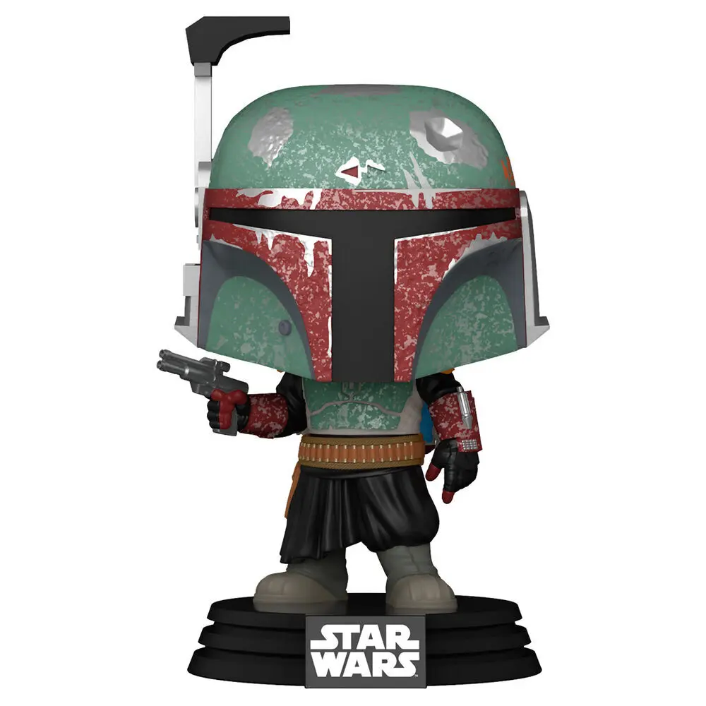 0889698545242 - The Mandalorian - Boba Fett Vinyl Figur 462 Funko Pop! multicolor