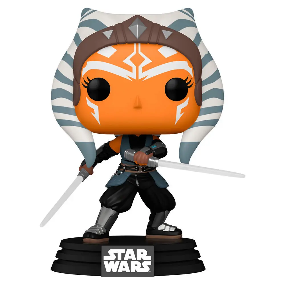 0889698545273 - Figurine Pop Star Wars Mandalorian Ahsoka with Sabers