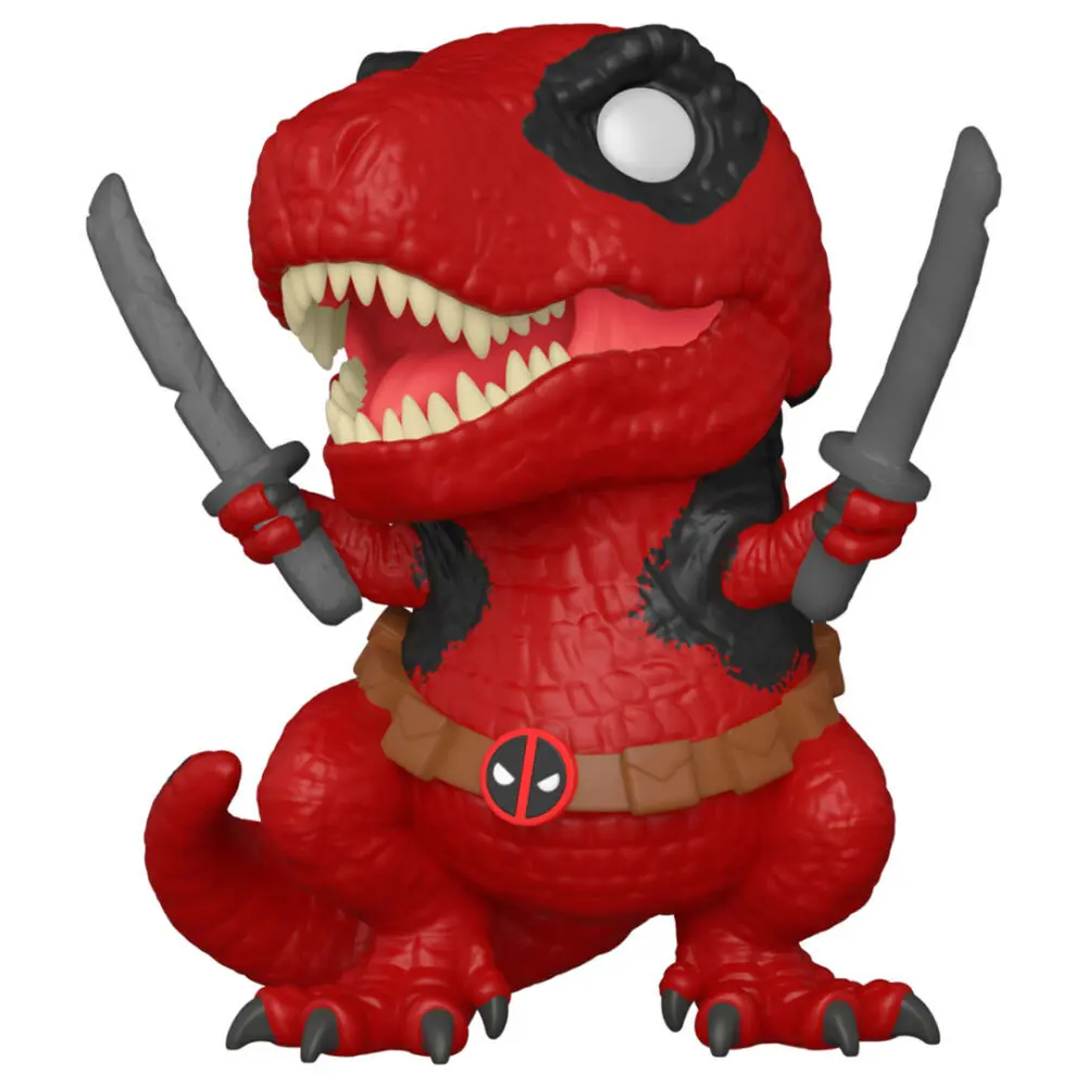 0889698546553 - Figurine POP Marvel Deadpool 30th Dinopool