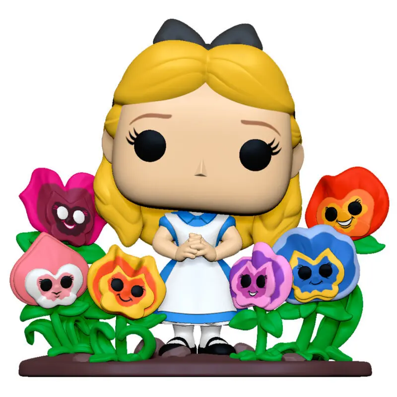 0889698557337 - Alice with Flowers (Deluxe Pop!) Vinyl Figur 1057 Funko Super Deluxe multicolor