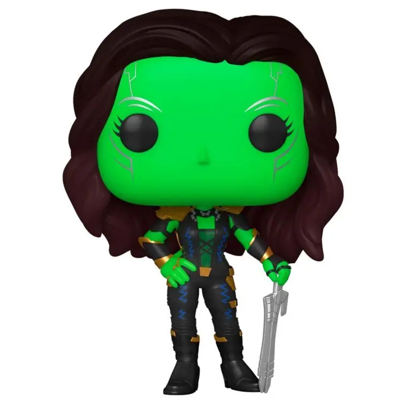0889698558143 - What If? POP! Marvel Vinyl Figur Gamora Daughter of Thanos 9 cm Spielfigur