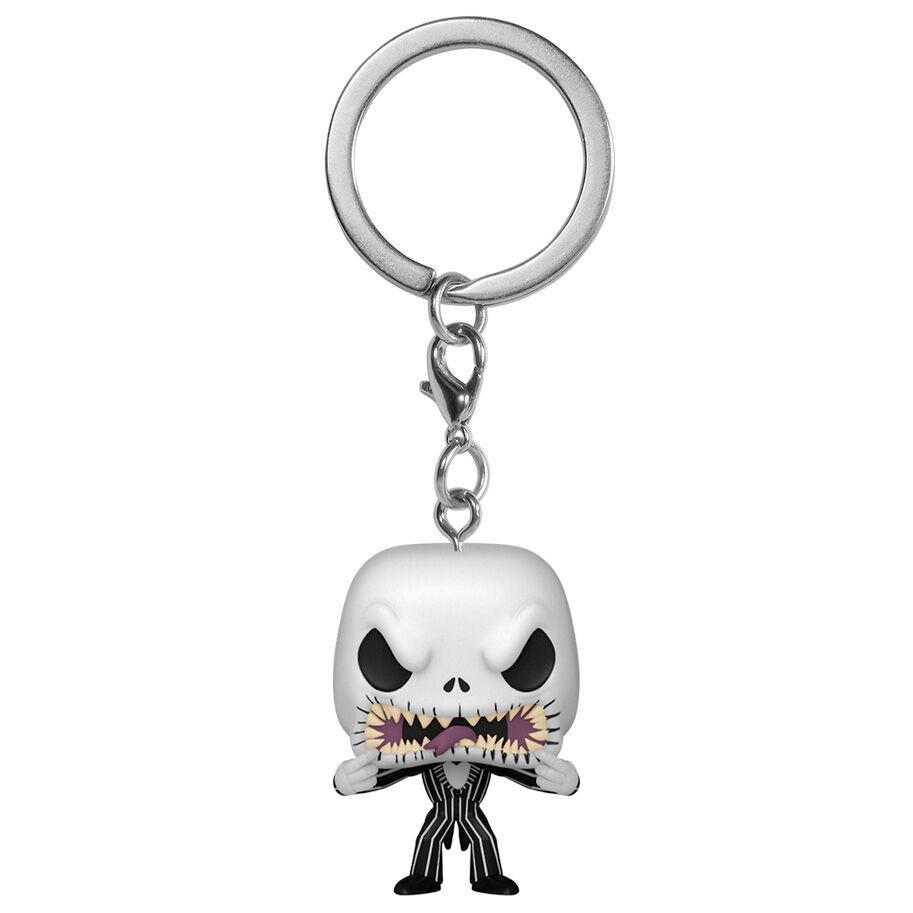 0889698569224 - Schlüsselanhänger Pocket Pop Disney Nightmare Before Christmas Jack Scary Face