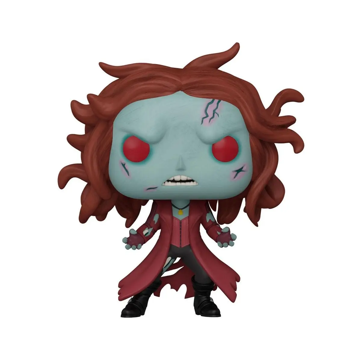 0889698573788 - Marvel What If? POP! TV Vinyl Figur Zombie Scarlet Witch 9 cm Spielfigur