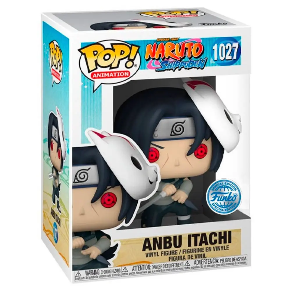 0889698581493 - Figurine Pop Naruto Shippuden Anbu Itachi Exclusive
