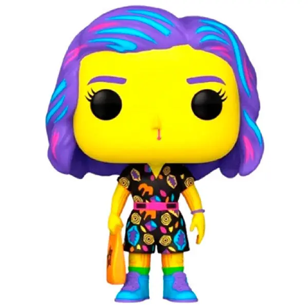 0889698598194 - Figurine Pop Stranger Things Eleven in Mall Outfit Black Light Exclusive