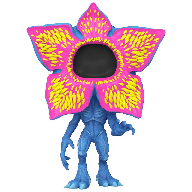 0889698598200 - Figurine Pop Stranger Things Open Face Demogorgon Black Light Exclusive