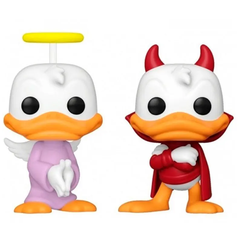 0889698608060 - Figurine Po Disney Donald Duck - Donald Angel & Devil Exclusive (x2)