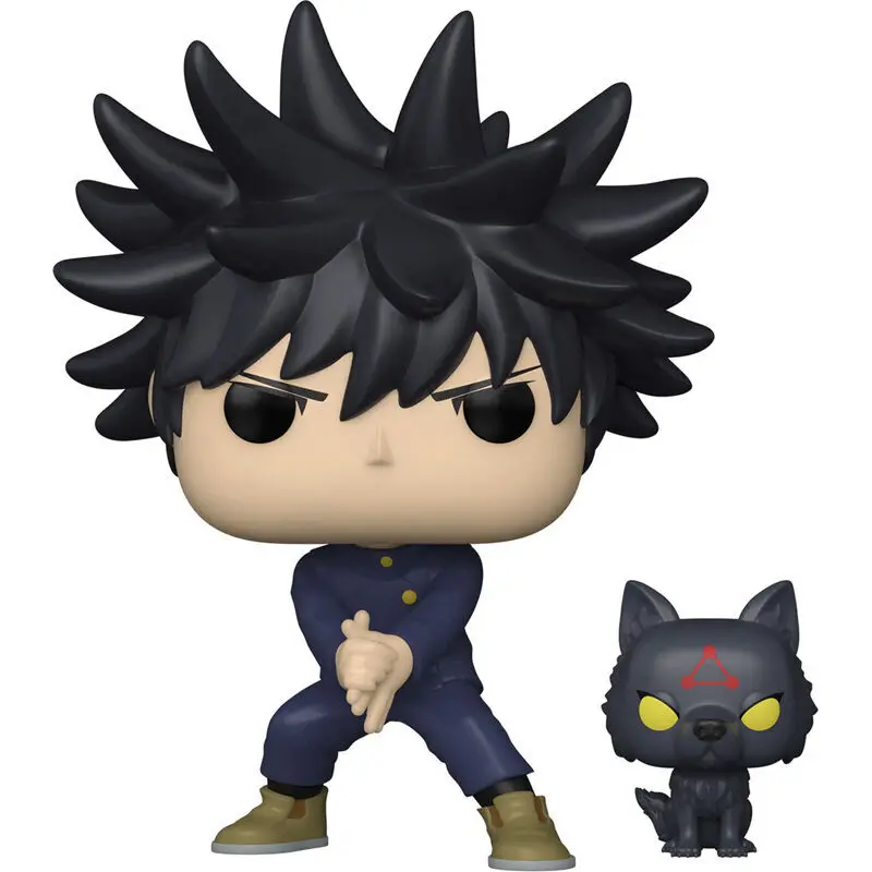 0889698613606 - Jujutsu Kaisen Megumi with Divine Dog Vinyl Figur 1112 Funko Pop! multicolor