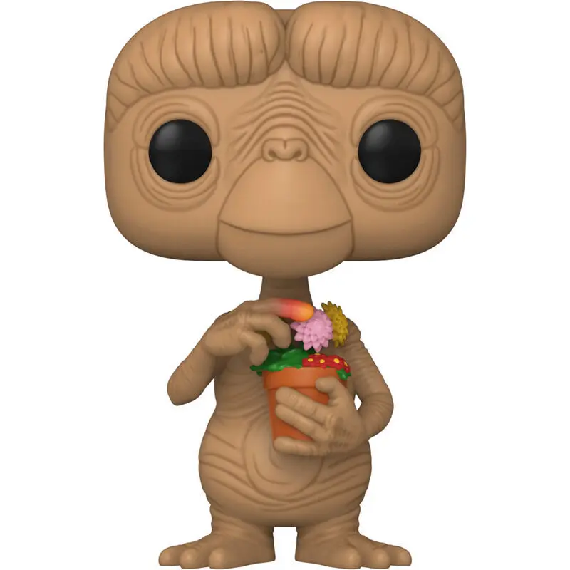 0889698639927 - ET - Der Ausserirdische ET 40th anniversary - ET with Flowers Vinyl Figur 1255 Funko Pop! multicolor