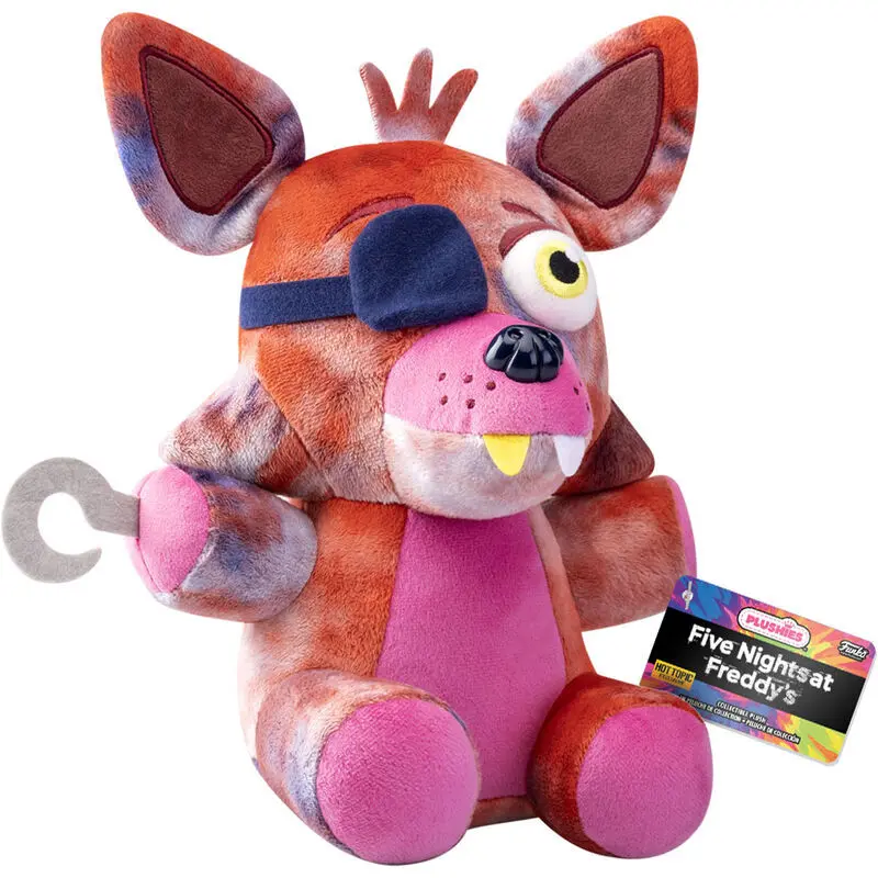 0889698642224 - Five Nights At Freddys Funko Plush - Foxy (Tie Dye) Figur Plüschfigur multicolor