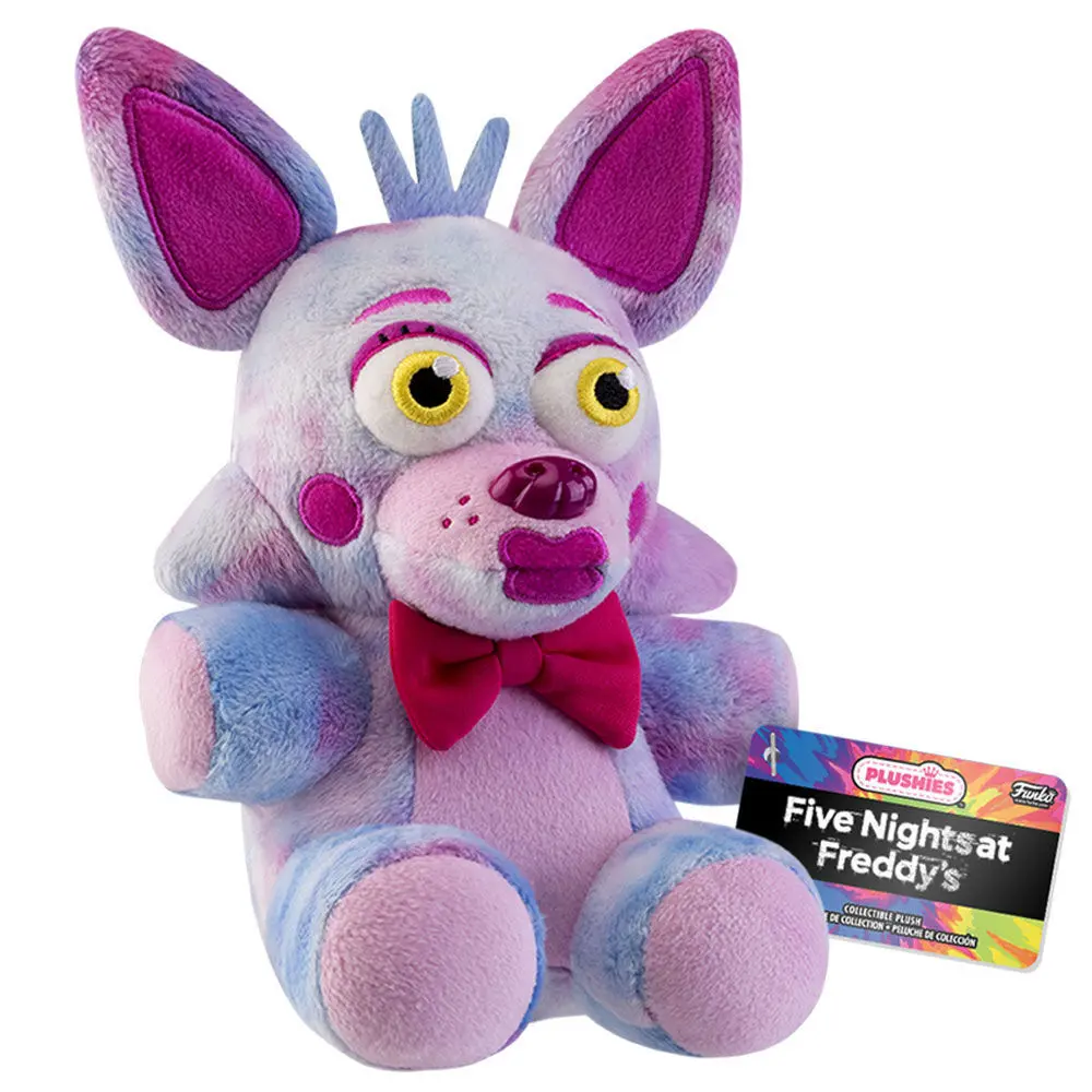 0889698642248 - Five Nights At Freddys Funko Plush - FT Foxy (Tie Dye) Figur Plüschfigur multicolor