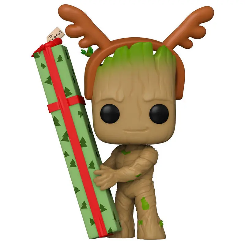 0889698643320 - Guardians Of The Galaxy Holiday - Groot Vinyl Figur 1105 Funko Pop! multicolor