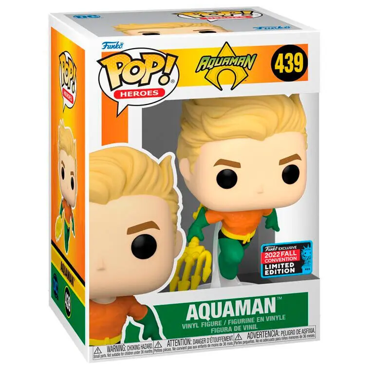 0889698652155 - Figurine Pop DC Comics Aquaman - Aquaman Exclusive