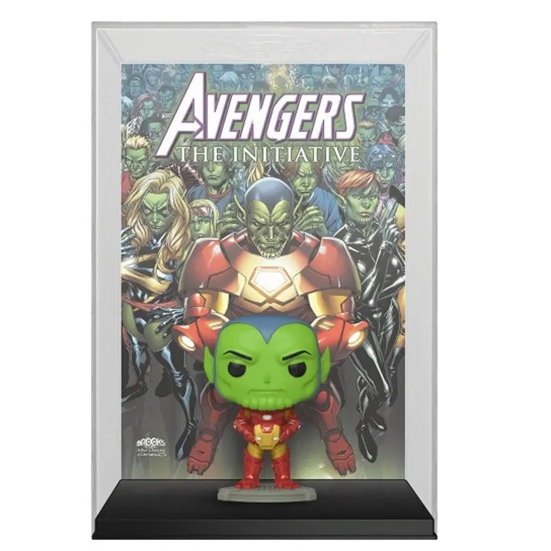0889698656115 - Figurine Pop Album Marvel Avengers Skrull as Iron Man Exclusive
