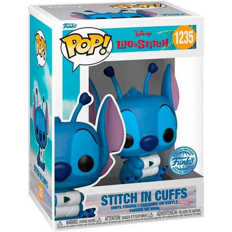 0889698664868 - Figurine Pop Disney Lilo & Stitch - Stitch in Cuffs Exclusive