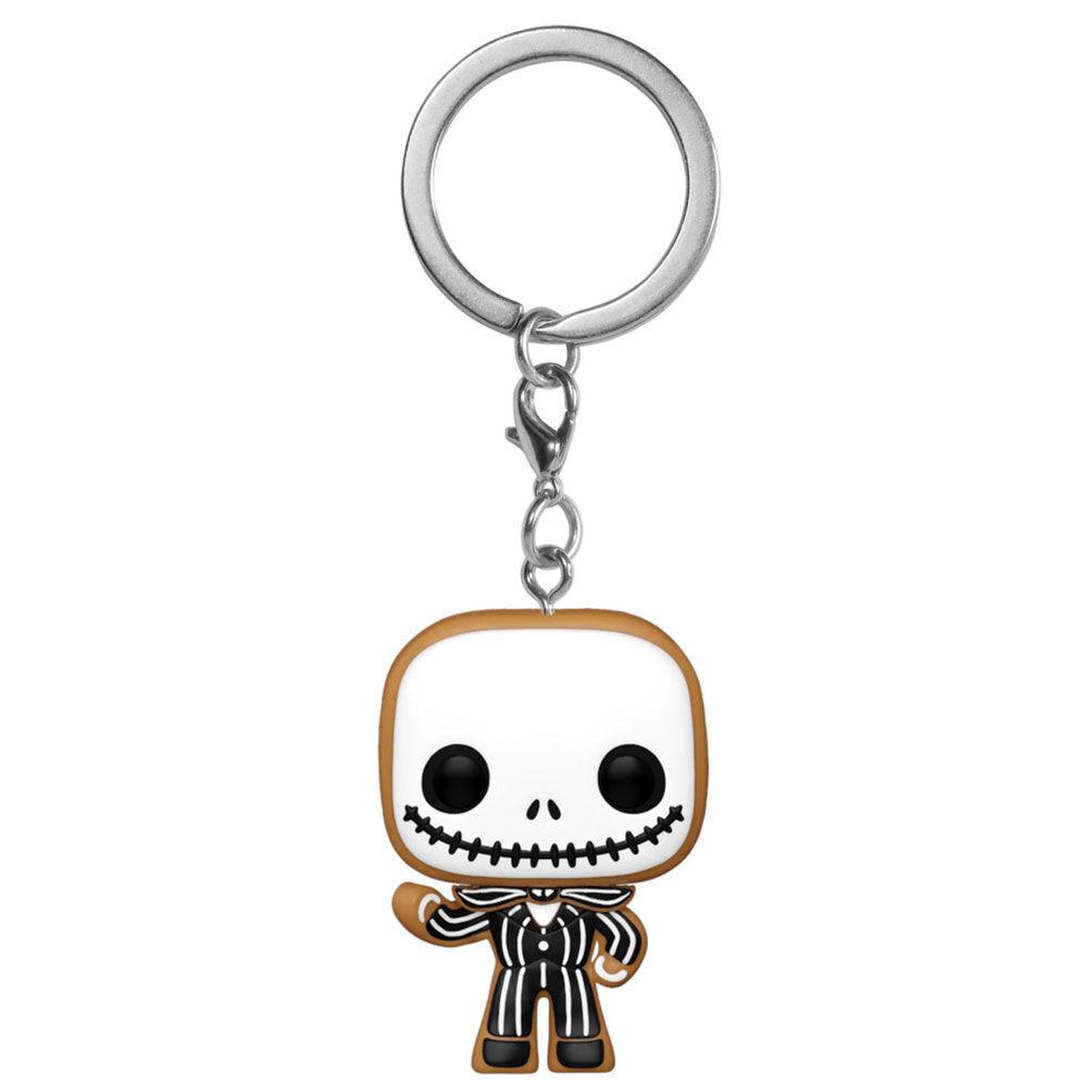 0889698677196 - Schlüsselanhänger Pocket Pop Disney Nightmare Before Christmas Jack Skellington Gingerbread Exclusive