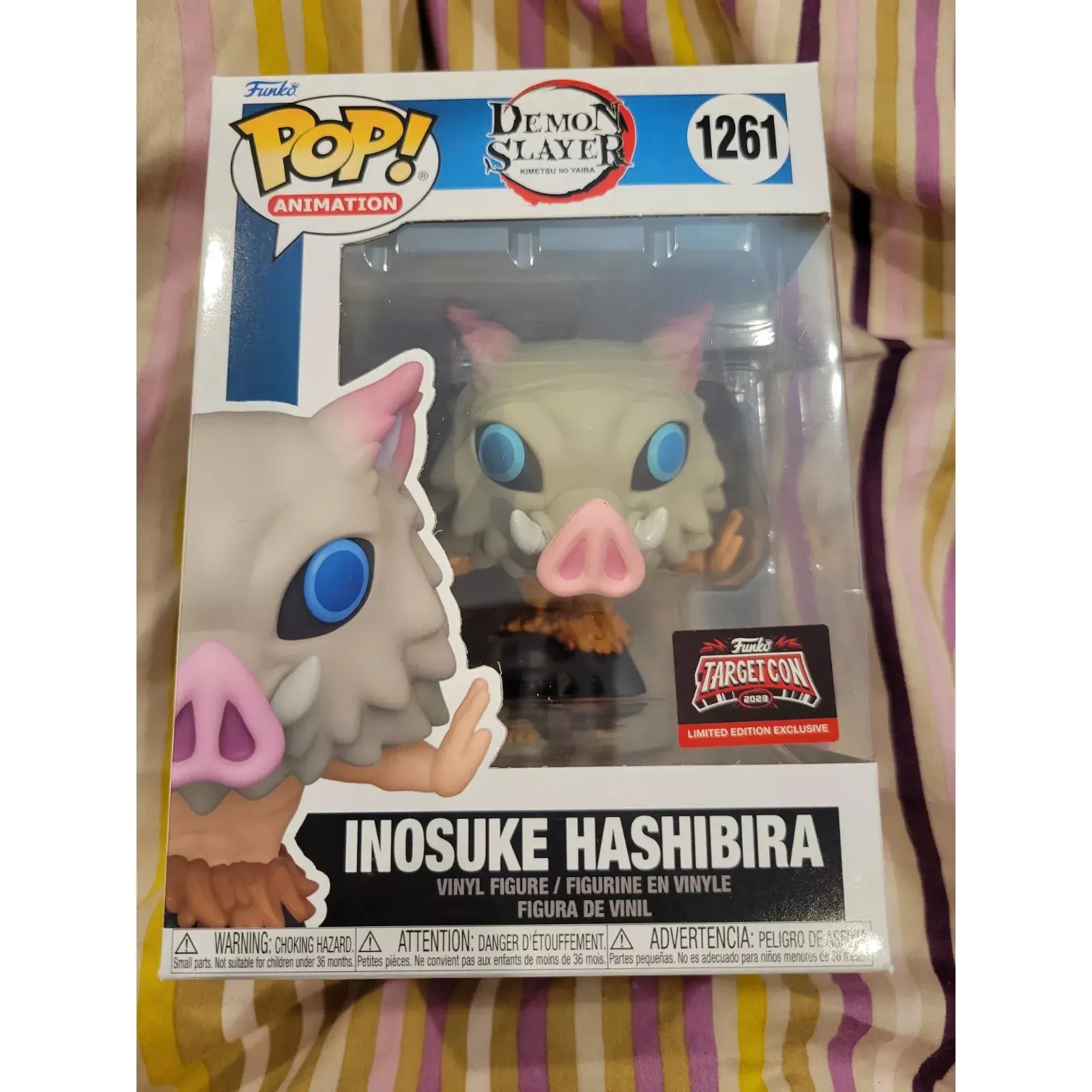 0889698684897 - Figurine Pop Demon Slayer Kimetsu no Yaiba Inosuke Hashibira Exclusive