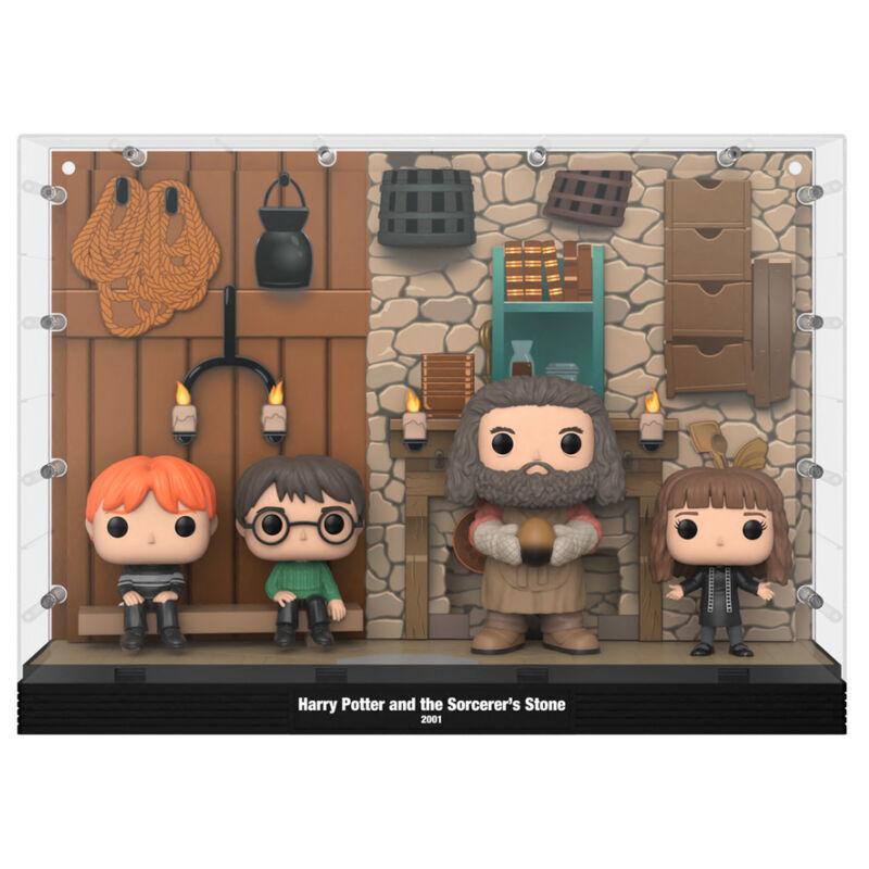 0889698702546 - Hagrids Hut with Ron Harry Hagrid Hermine (Pop! Moment Deluxe) Vinyl Figur 04 Funko Movie Moments multicolor