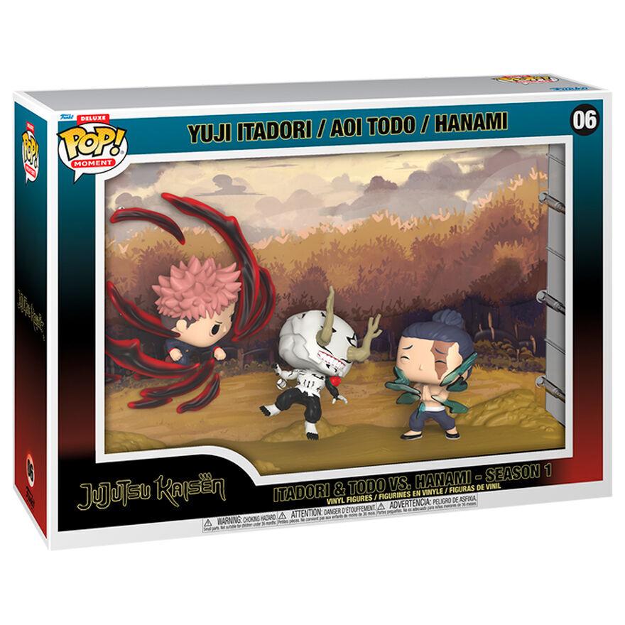 0889698702652 - Yuji Itadori & A0I Todo & Hanami (Pop! Moments Deluxe) Vinyl Figur 06 Funko Pop! multicolor