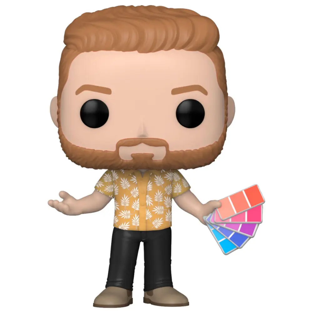 0889698707138 - - QUEER EYE POP! BOBBY BERK WITH COLOR CHART - Figur