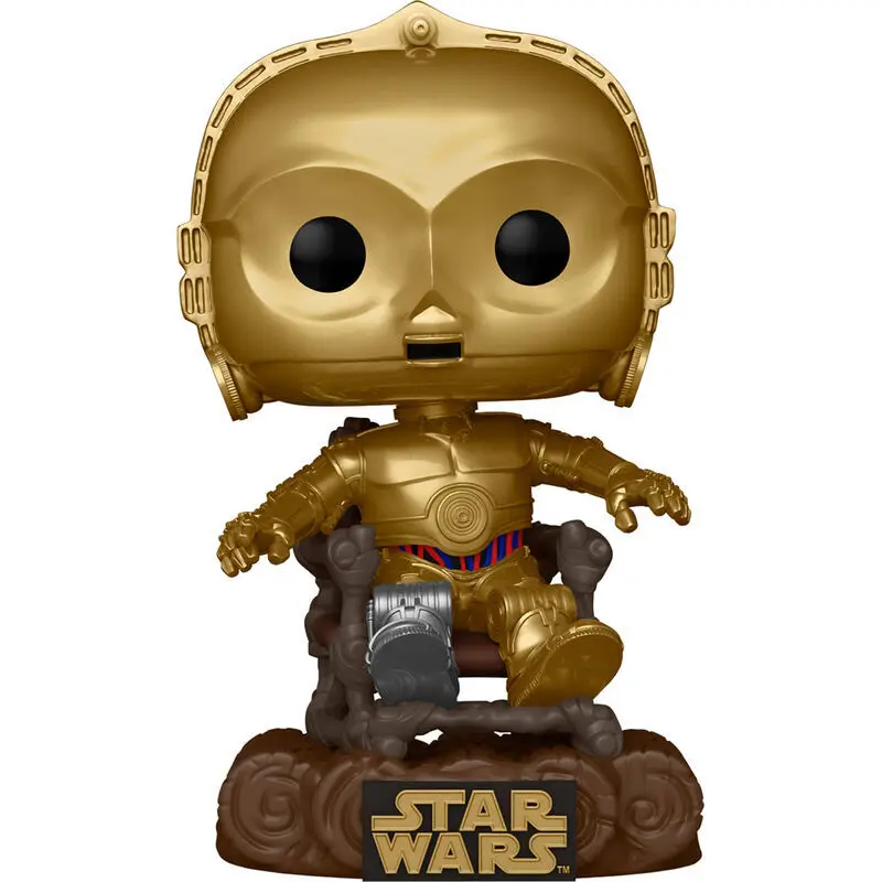 0889698707442 - Die Rückkehr der Jedi-Ritter - 40th Anniversary - C-3P0 Vinyl Figur 609 Funko Pop! multicolor