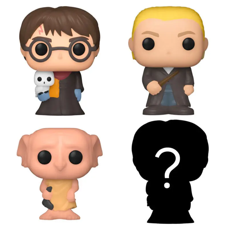 0889698713153 - Figurine Bitty Pop Harry Potter - Harry Potter Blister 4 (x4)