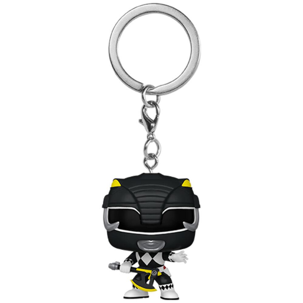 0889698721493 - Schlüsselanhänger Pocket Pop Power Rangers 30Th Anniversary Black Ranger
