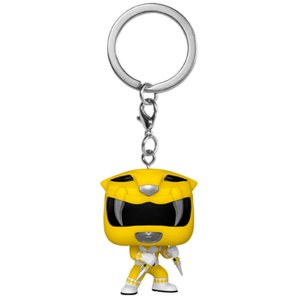 0889698721530 - Schlüsselanhänger Pocket Pop Power Rangers 30Th Anniversary Yellow Ranger