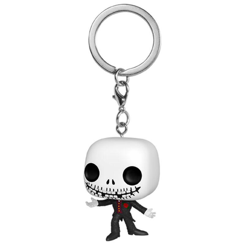 0889698723886 - Schlüsselanhänger Pocket Pop Nightmare Before Christmas 30Th Anniversary Jack Skellington