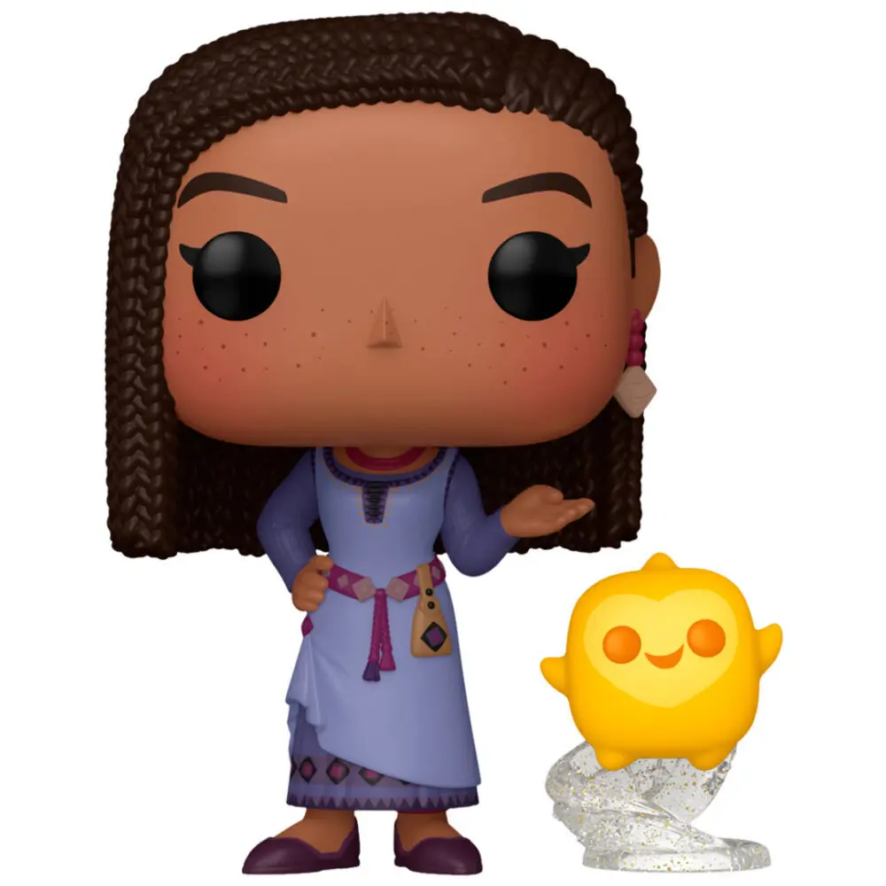 0889698724203 - Asha with Star Vinyl Figur 1390 Funko Pop! multicolor