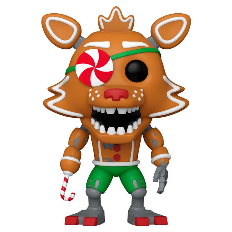 0889698724876 - Figurine Pop Five Nights at Freddys Holiday Gingerbread Foxy