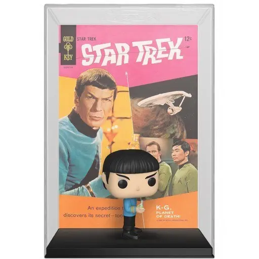 0889698725002 - Figurine Pop Comic Cover Star Trek Spock