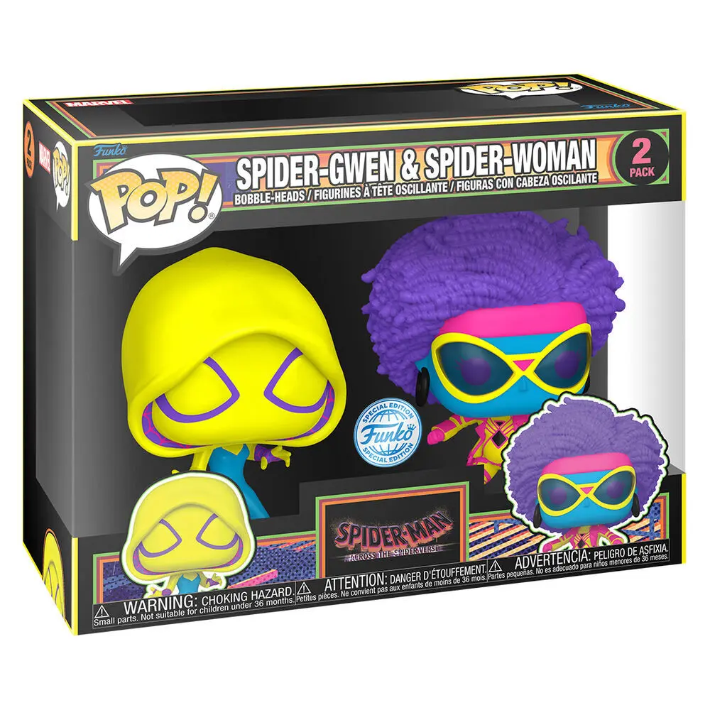 0889698739375 - Figurine POP Spider-Man Spider-Gwen & Spider-Woman Exclusive